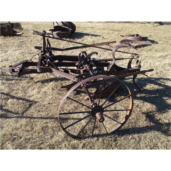 REMOTE PICKUP IN TUGASKE, SK - Two Bottom, Breaker, Pull Plow