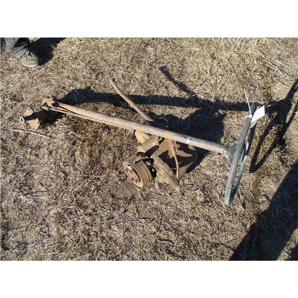 REMOTE PICKUP IN TUGASKE, SK - Dodge Fargo 1940's Truck Gearbox and steering wheel assembly