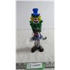 Image 1 : glass clown ornament 9.5" tall