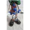 Image 3 : glass clown ornament 9.5" tall