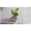 Image 3 : ceramic cat ornament - 8.5" tall coin bank