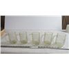 Image 1 : (5) glass mugs - embossed with (RX?)