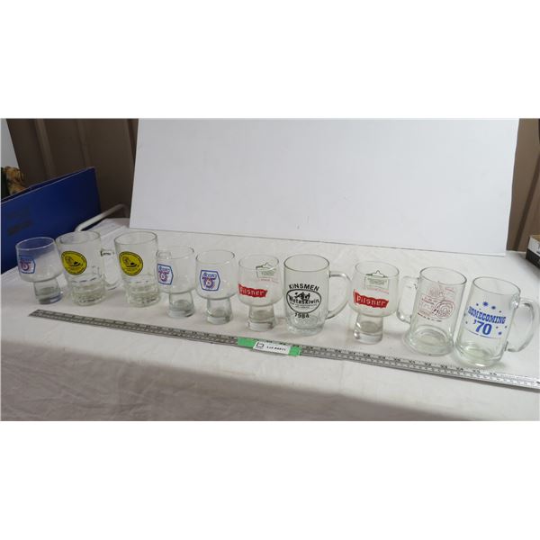 glass advertising mugs