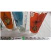 Image 3 : (4) advertising glass tumblers