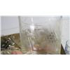 Image 4 : lot of glassware (some etched)