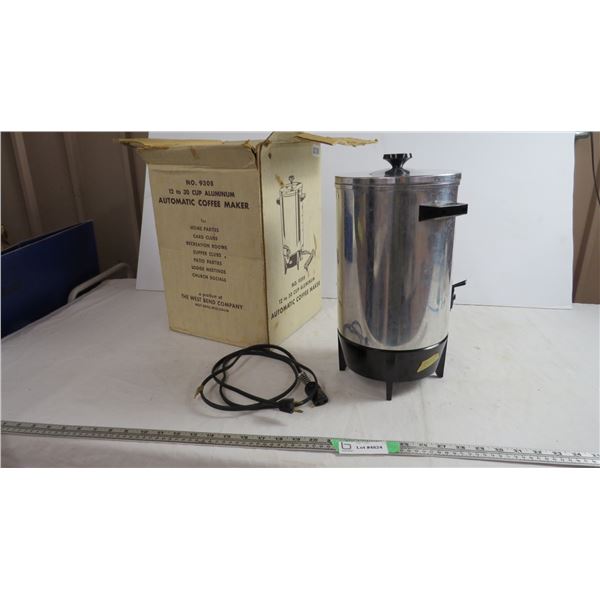 vintage 12-30 cup automatic coffee maker