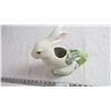 Image 2 : ceramic pizzato - hand made in italy - rabbit ornament