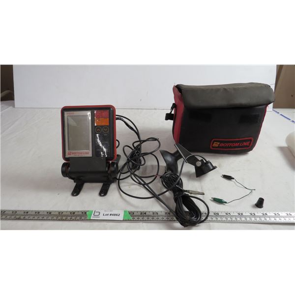 TBL 100 fish finder sonar - with attachments - in case