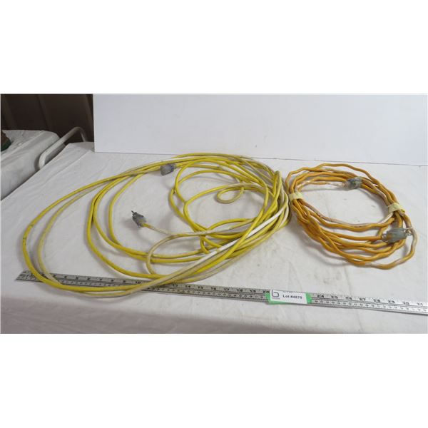 (2) extension cords