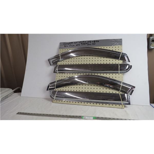 set of window trim (used) for 1/2 ton 3/4 ton stampede brand