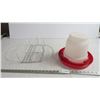 Image 1 : chicken waterer + bracket