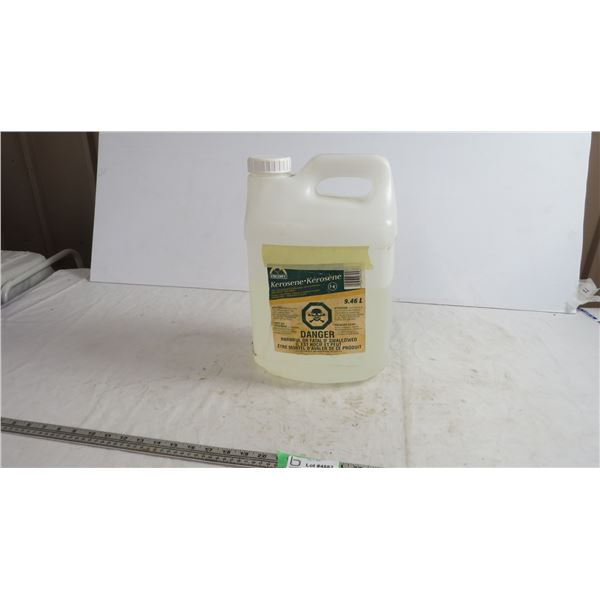 half jug of kerosene - approx 5litres