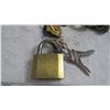 Image 2 : testa lock + key + chain