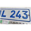 Image 3 : license plate