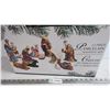 Image 2 : kirkland 13 piece porcelain nativitiy set (NIB)