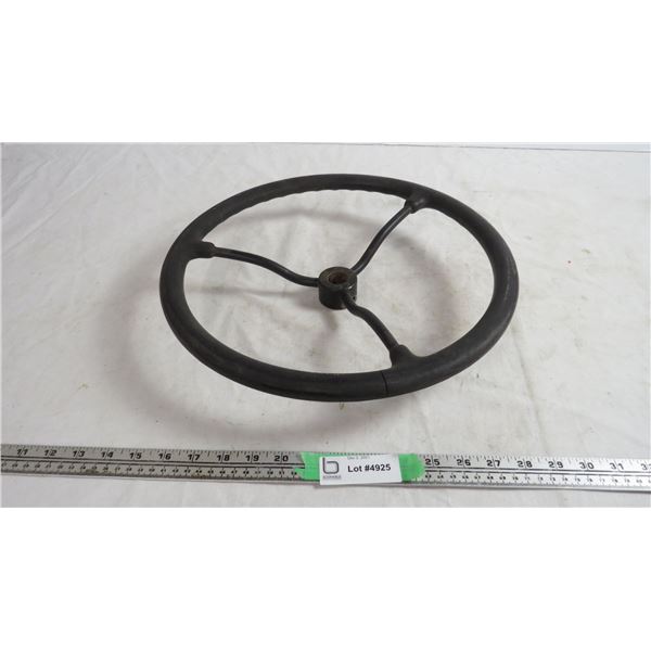 antique tractor steering wheel