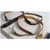 Image 2 : leather belts + misc