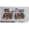Image 1 : 2X THE BID PRICE - 6 piece bungee cords