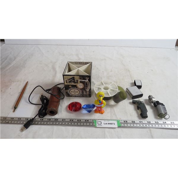 butane lighters + misc