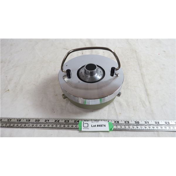 Floor safe - combination lock lid