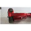 Image 4 : red hoverboard no charger - damage to cover (working)