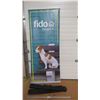 Image 1 : fido advertising rollup banner + case