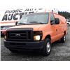 Image 2 : F3 --  2010 FORD ECONOLINE E250 VAN , Orange , 181209  KM's