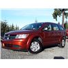 Image 1 : G1 --  2012 DODGE JOURNEY SE , Red , 130146  KM's