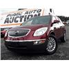 Image 2 : E4 --  2008 BUICK ENCLAVE CXL , Red , 163650  KM's