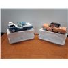 Image 1 : Classic Die Cast Cars- 1954 Ford Customline - 1956 Ford Fairlane Crown Victoria
