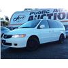 Image 1 : F1 --  2002 HONDA ODYSSEY EX  , White , 267201  KM's