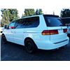 Image 9 : F1 --  2002 HONDA ODYSSEY EX  , White , 267201  KM's