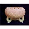 Image 1 : Fenton Burmese Orange Tree Rose Bowl #2357586