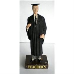 old vintage TEACHER'S WHISKEY ADVERTISING 3-D #2357672