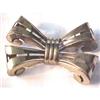 Image 1 : Heavy Retro Sterling Monet bow pin #2357840