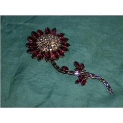 Very Large  Vintage Rhinestone Pin #2358026