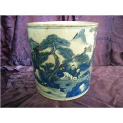 chinese porcelain brushpot #2370189