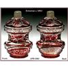 Image 1 : BOHEMIAN PERFUME BOTTLE BIEDERMEIER c.1850 #2370200