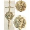 Image 1 : Victorian sterling hallmark LION SIGNED brooch #2370795