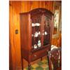 Image 1 : Very Fine Sheraton Style China Cabinet Curio #2389609