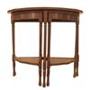 Image 1 : Pair of Demilune Nesting Tables #2389644
