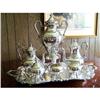 Image 1 : Sheridan 7-pc Tea & Coffee Service silverplate #2389645