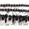 Image 1 : DRAMATIC SIGNED SHERMAN BLACK NECKLACE #2389706