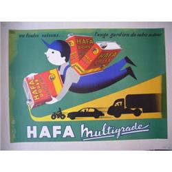 Original Vintage Poster - Hafa Oil #2389756