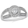 Image 1 : WHITE GOLD MARQUISE DIAMOND RING ENGAGEMENT #2389847