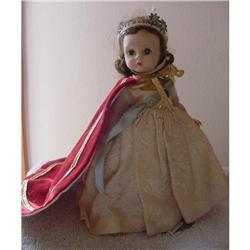 Doll Hard Plastic 8" Queen Madame Alexander #2390372