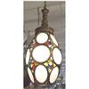 Image 1 : Multi Colored Jeweled Lantern #2390381