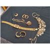 Image 2 : Watch, 2 Sets of earrings 1 ring 1 chain with locket pendant & fashion necklace