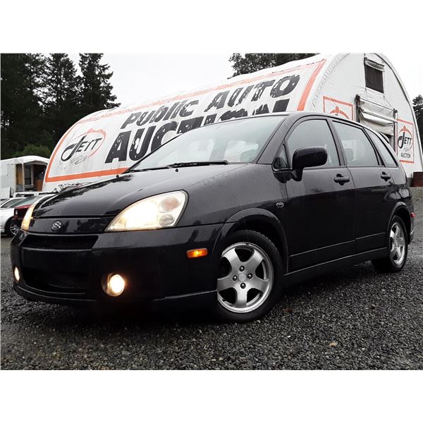 B1 --  2004 SUZUKI AERIO SX  AWD , Black , 243258  KM's