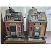 Image 1 : 2 - 1933 Jennings Nickel Slot Machines (1 Works 1 for repair or parts)